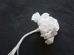 fleurs blanches mini ourlées (lot 144)