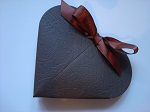 boite coeur chocolat( lot de 10)